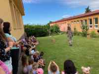 Tradiční návštěva pana Adámka s dravci ze záchranné stanice